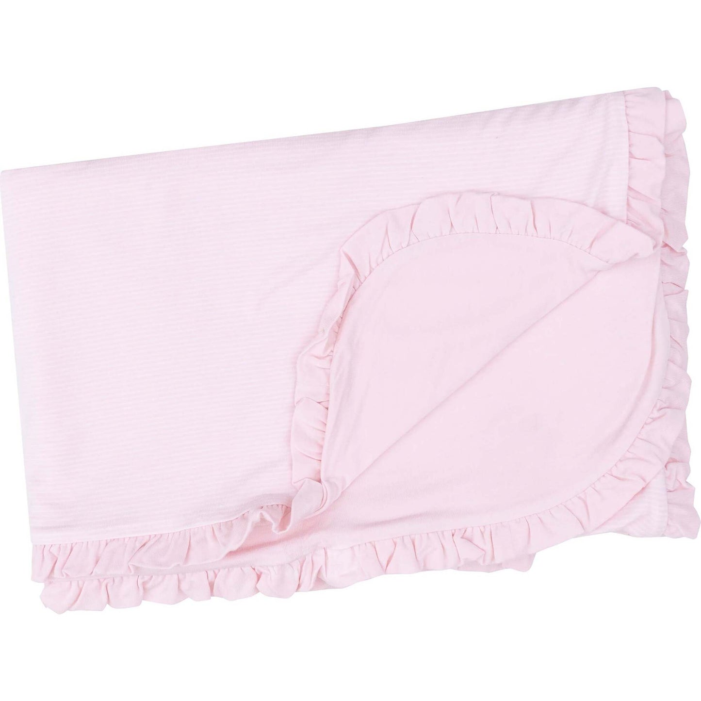 Ruffle Receiving Blanket