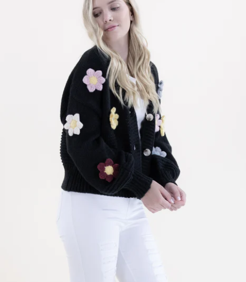Daisy Knit Cardigan
