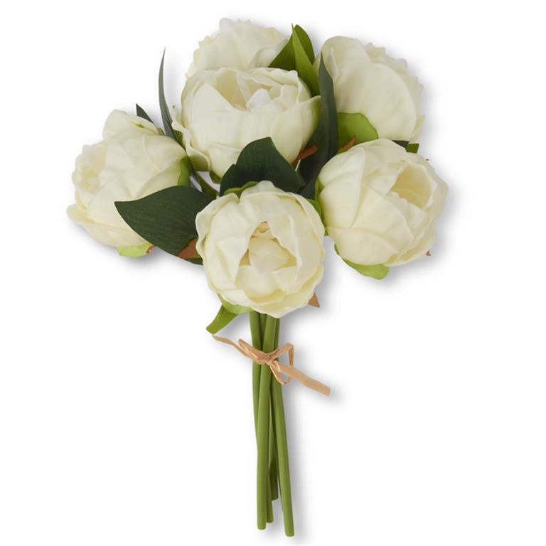 12 Inch Real Touch Peony Bundle