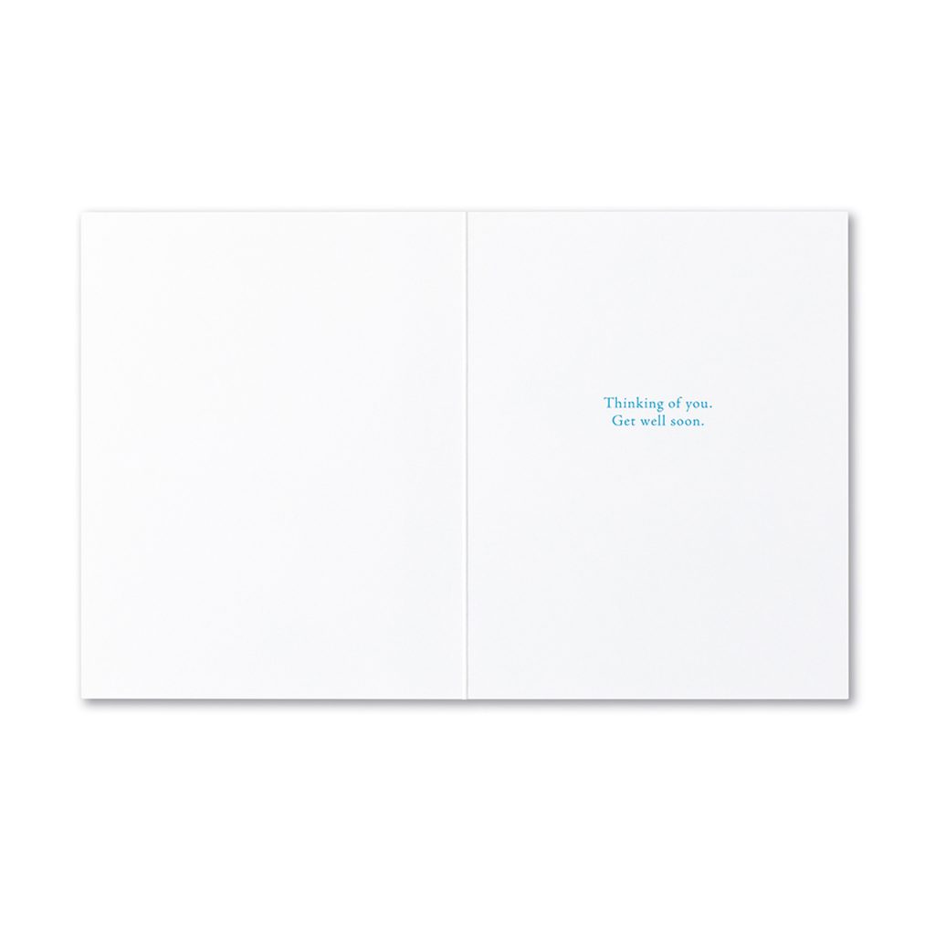 Get Well Card - Healing is a matter