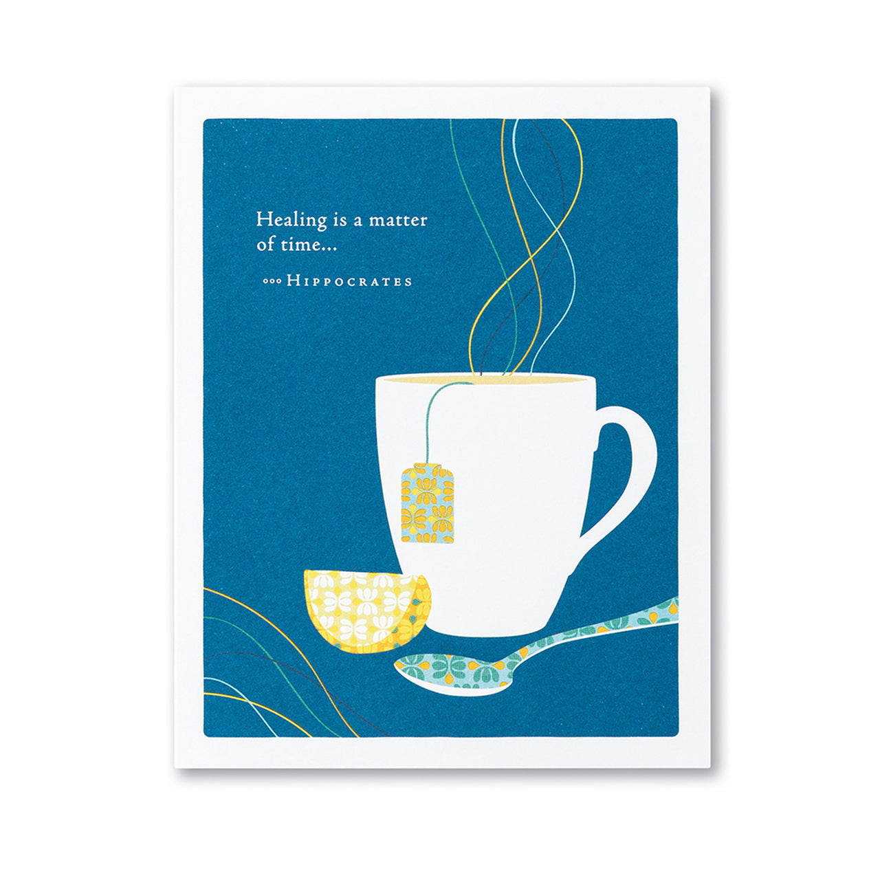 Get Well Card - Healing is a matter