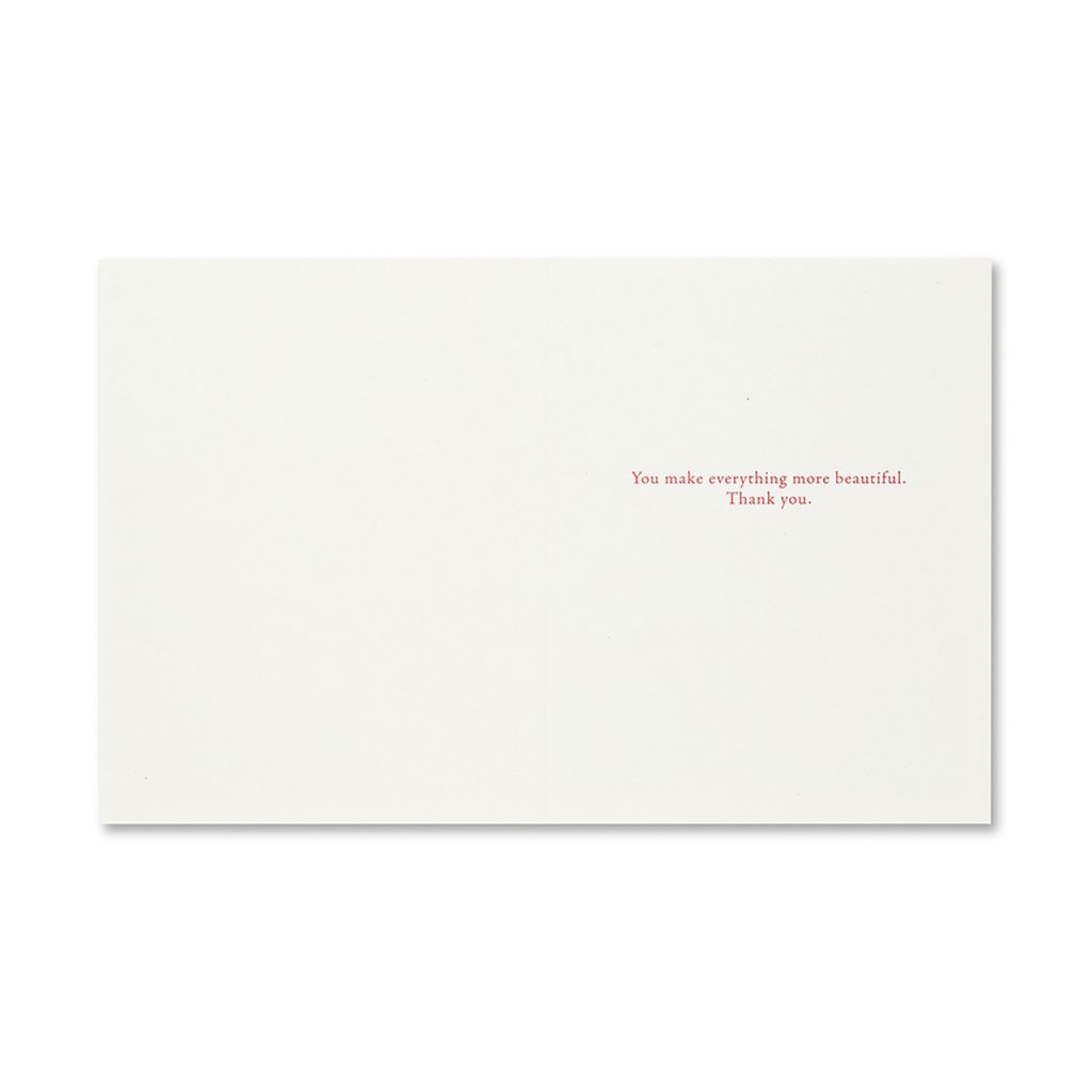 Thank You Card - ...little acts