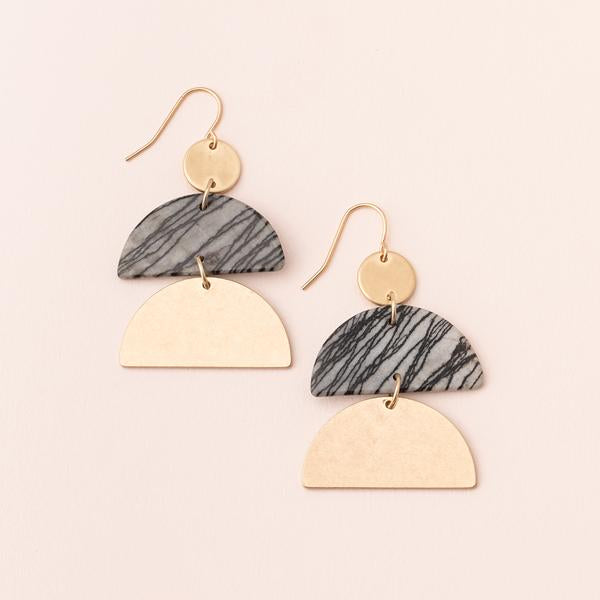 Half Moon Earrings
