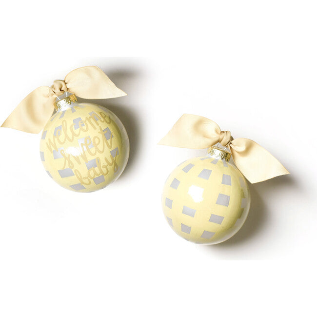 Welcome Sweet Baby Ornament