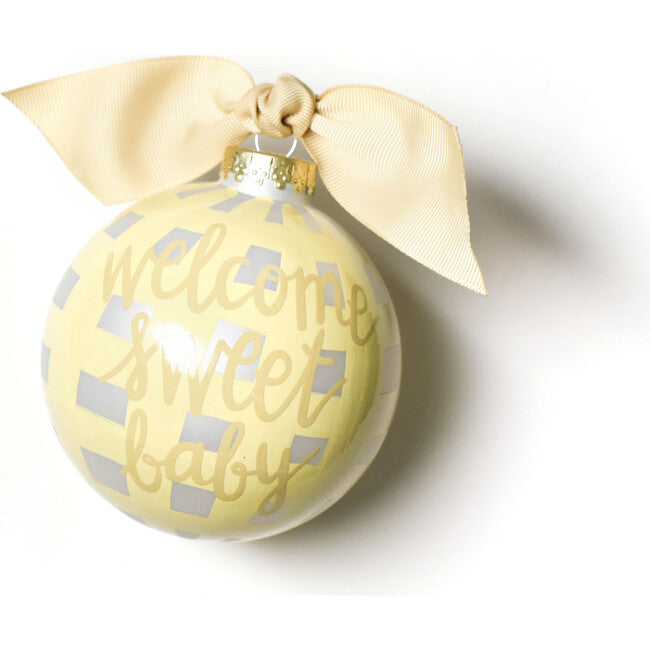 Welcome Sweet Baby Ornament