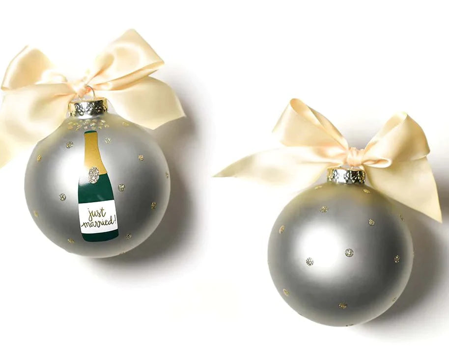 Just Married Ornament