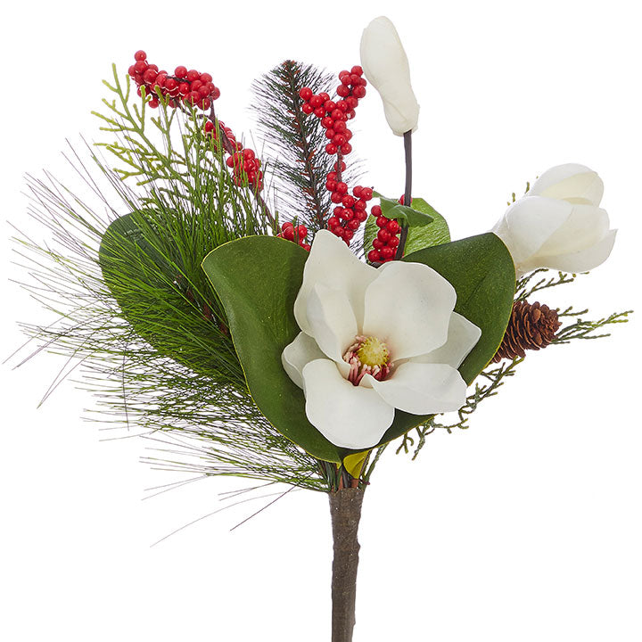 14 " REAL TOUCH MAGNOLIA AND BERRY PICK