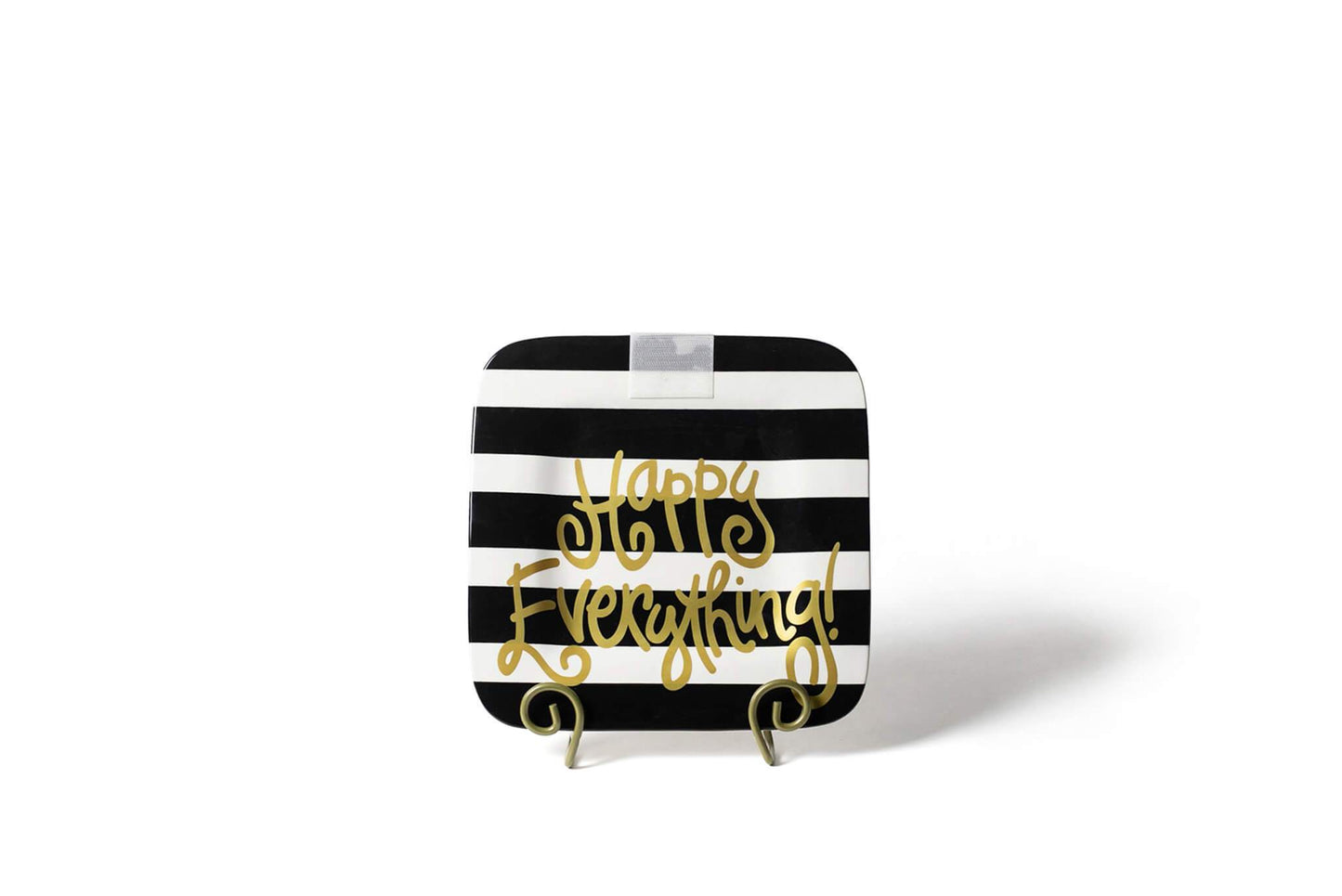 Black Stripe Happy Everything Mini Platter