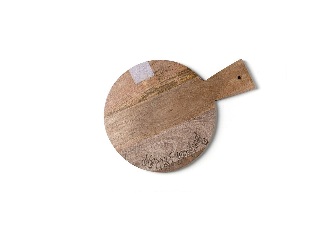 Happy Everything Wood Serving Board