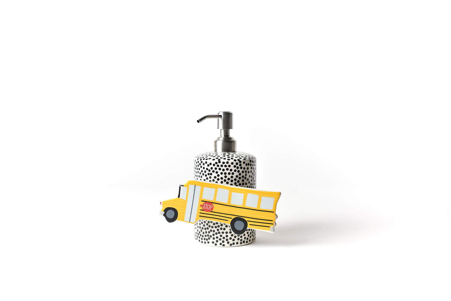 Happy Everything Mini Soap Pump - Black Dot