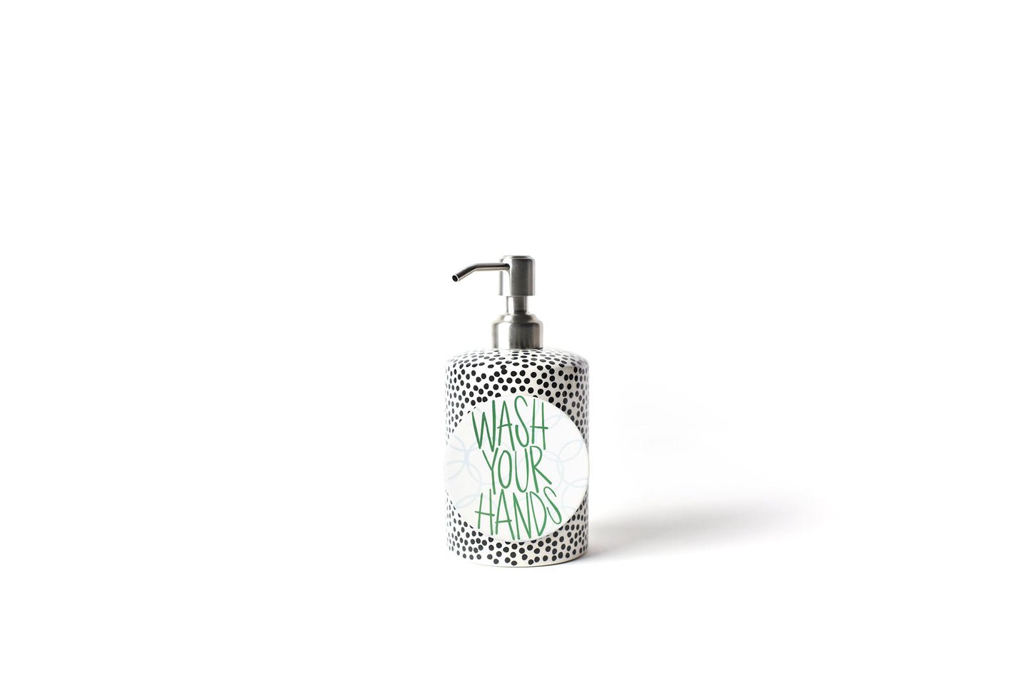Happy Everything Mini Soap Pump - Black Dot