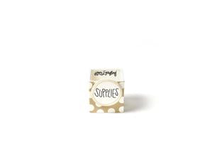 Neutral Dot Nesting Cube-Small