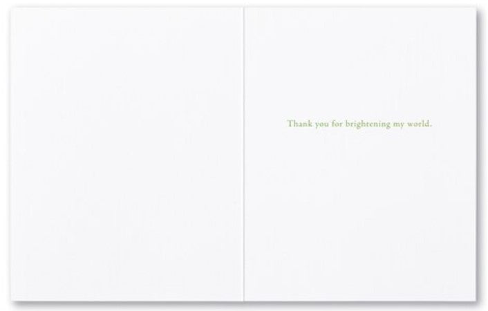 Thank You Card - A kind word