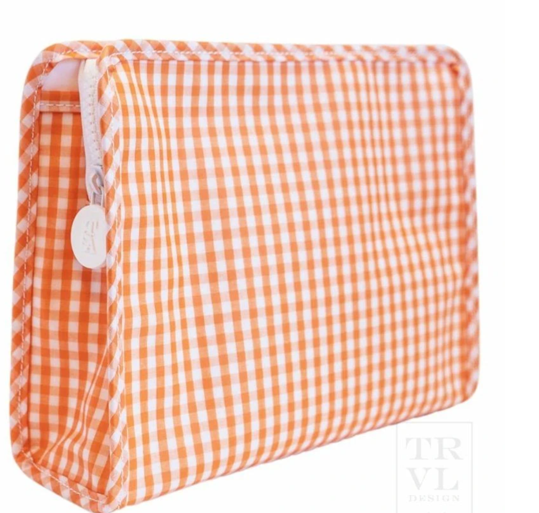Orange Gingham Large Roadie