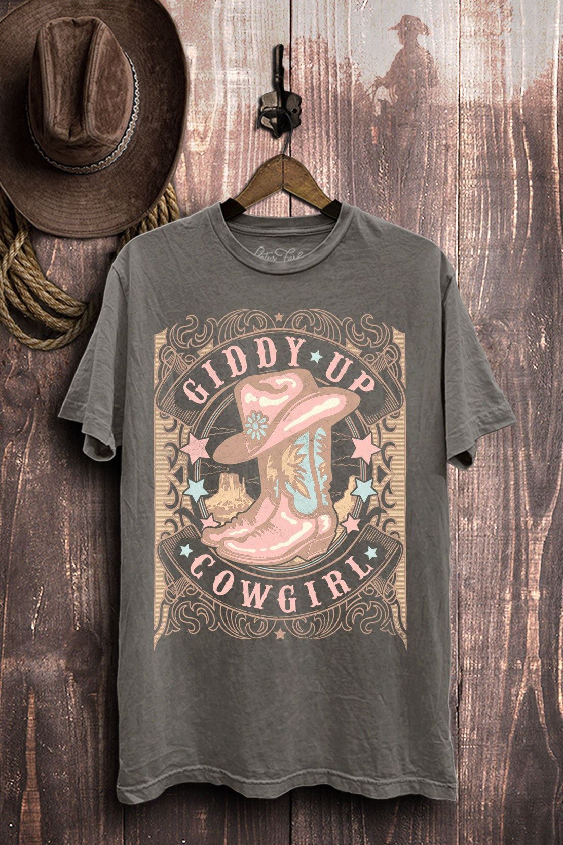 Giddy Up Cowgirl Tee