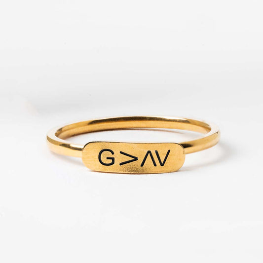 MSMH - God is Greater Ring