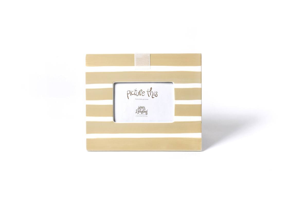 Happy Everything Neutral Stripe Frame (mini)