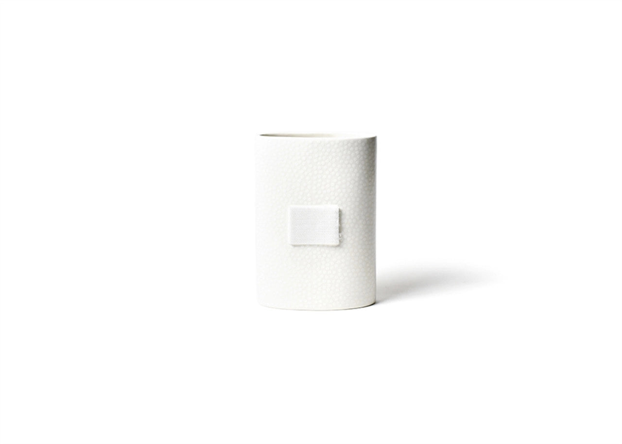 White Small Dot Mini Vase