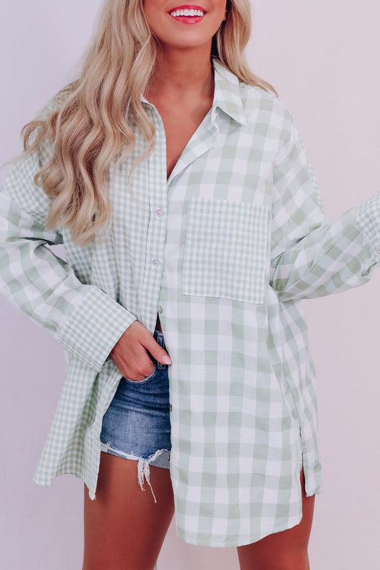 Sage Button Down