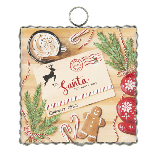 Mini Letters to Santa Print