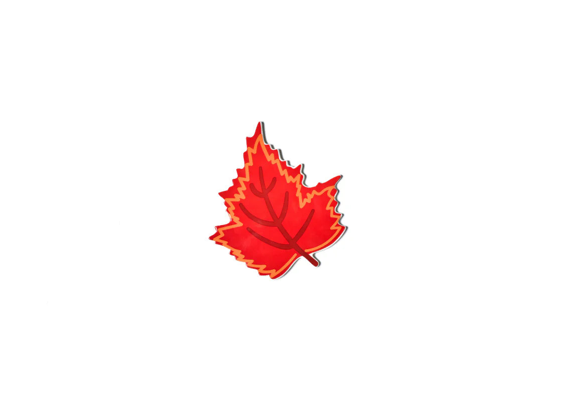 Red Fall Leaf Mini Attachment