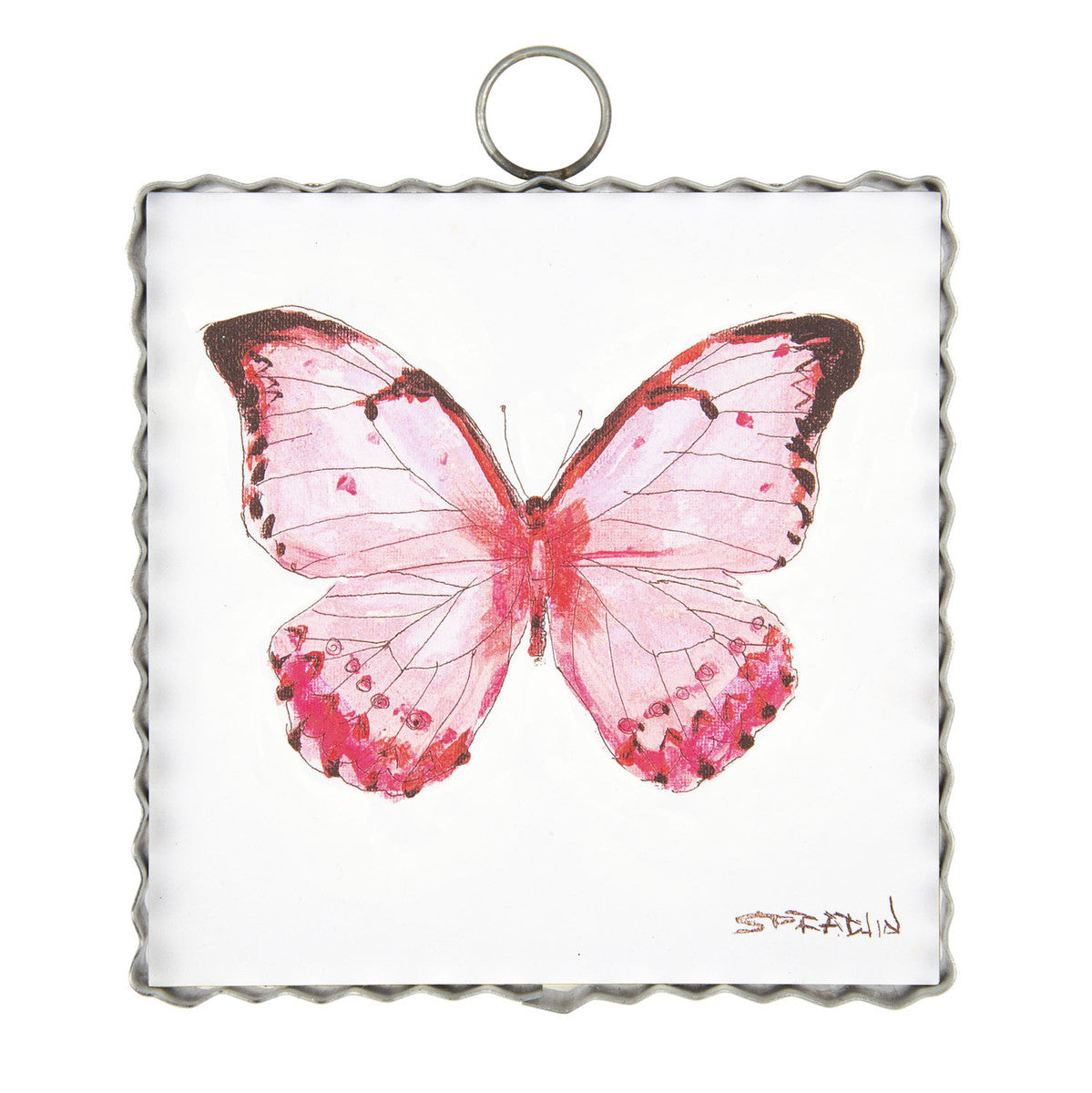 Mini Pink Butterfly Print