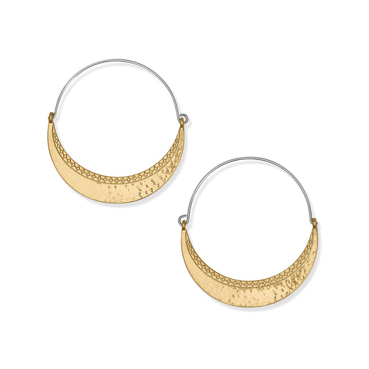 Palm Canyon Large Hoop Earrings