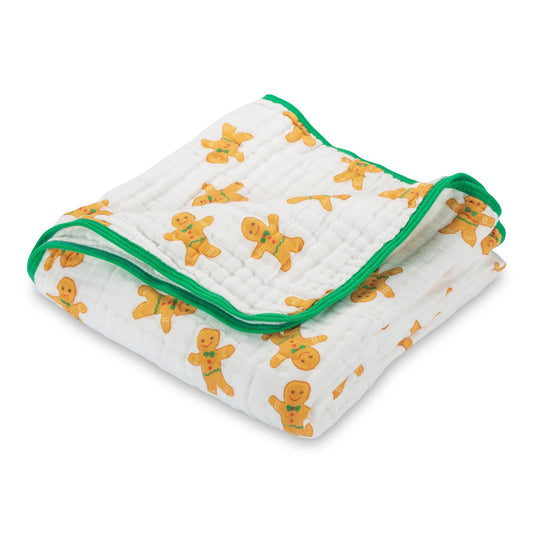 Not My Gumdrop Buttons Baby Toddler Muslin Quilt