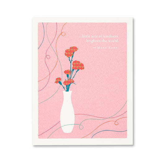 Thank You Card - ...little acts