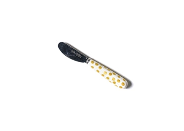 Gold Small Dot Appetizer Speader