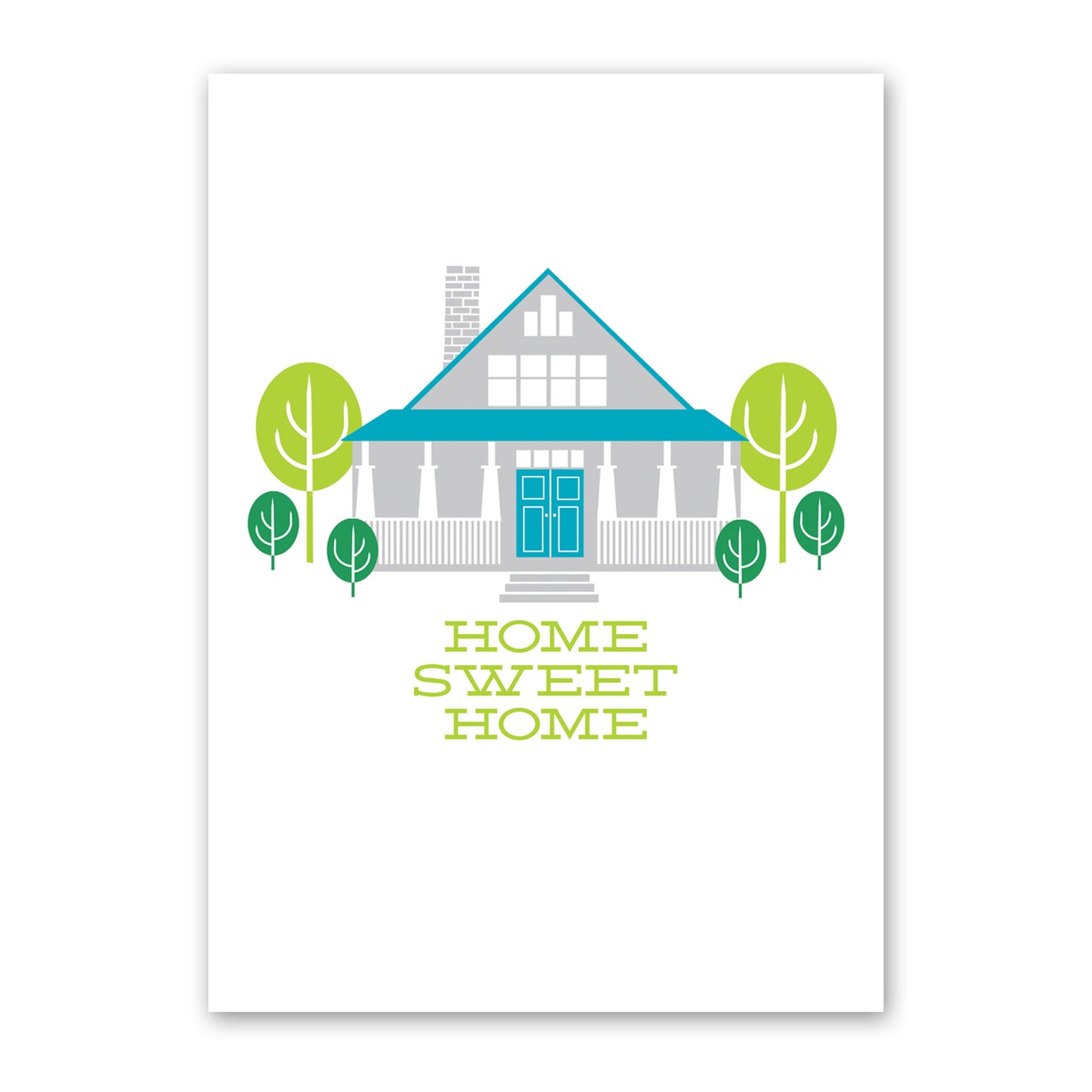 New House Card - Bungalow