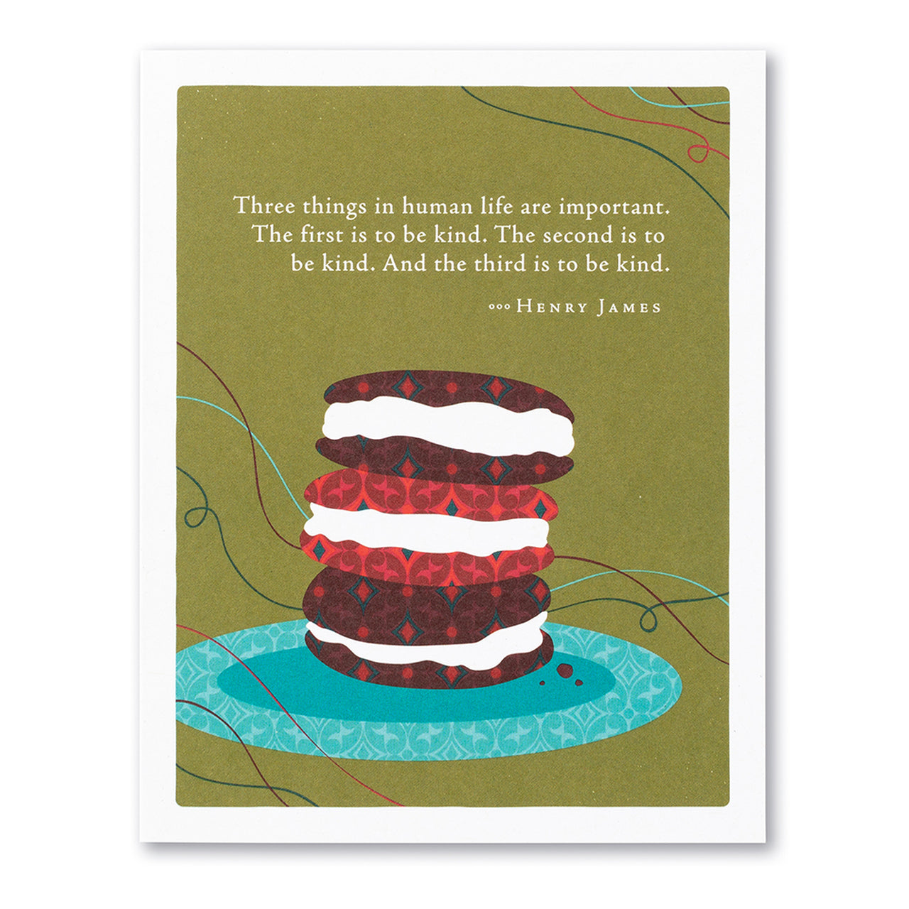 Thank You Card - Three things in human life..