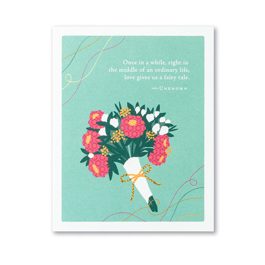 Wedding Card - Once in a while...