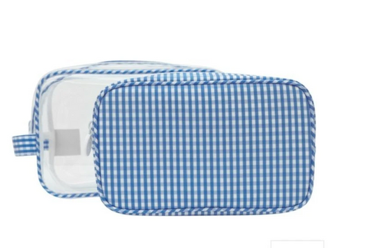 Royal clear duo gingham set