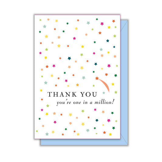 Driscoll Design - E67 Thank You Stars Enclosure Card